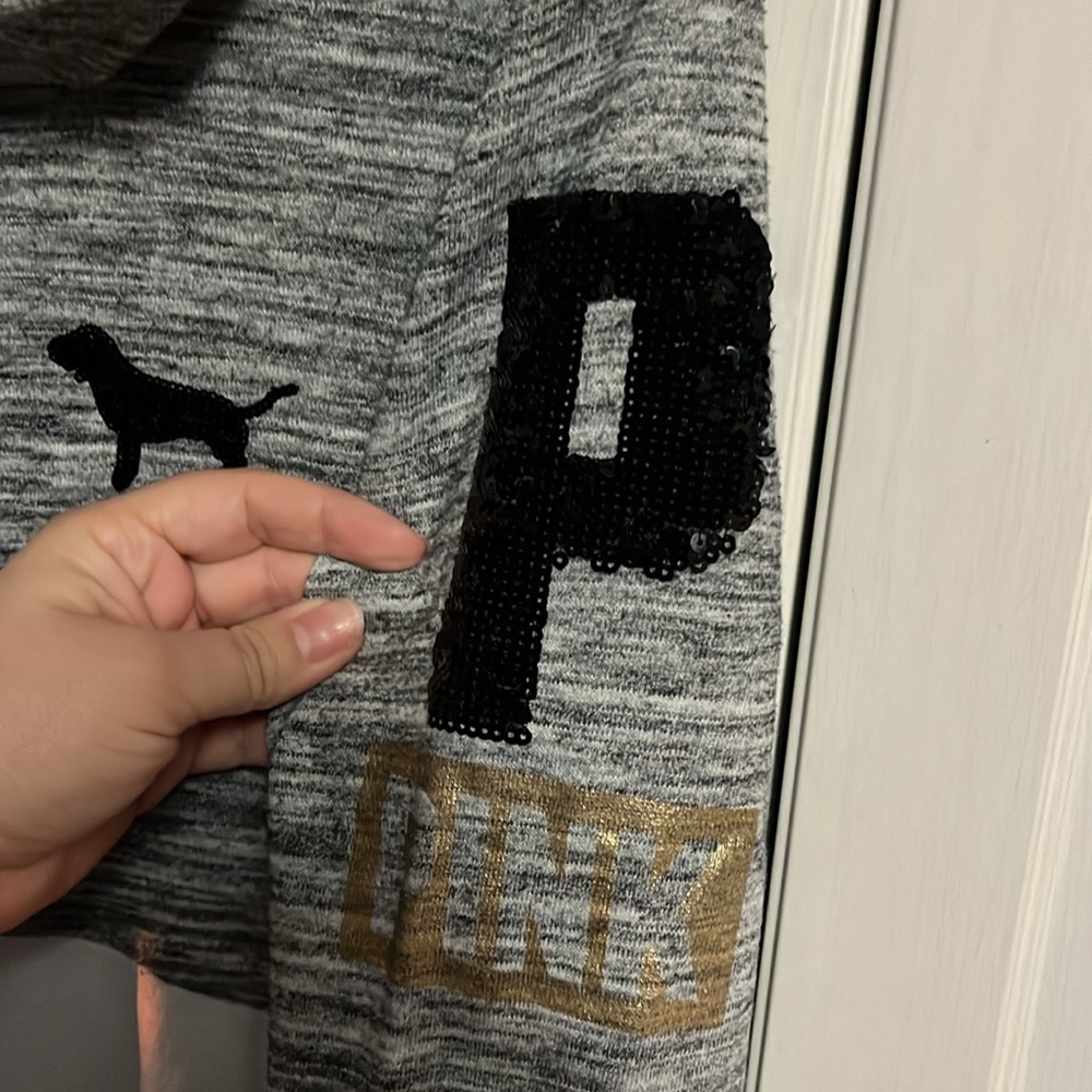 Victoria’s Secret pink zip up hoodie - Picture 5 of 6